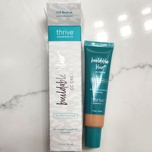 Thrive Causemetics CC Cream Broad Spectrum SPF 40 - Medium 210